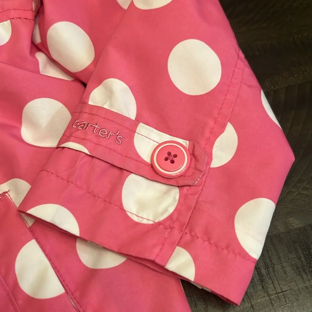 Carters Pink Polka Dot Jacket - 6X